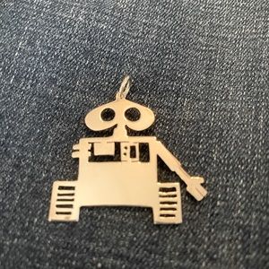 Sterling silver custom Disney WALL·E Charm.